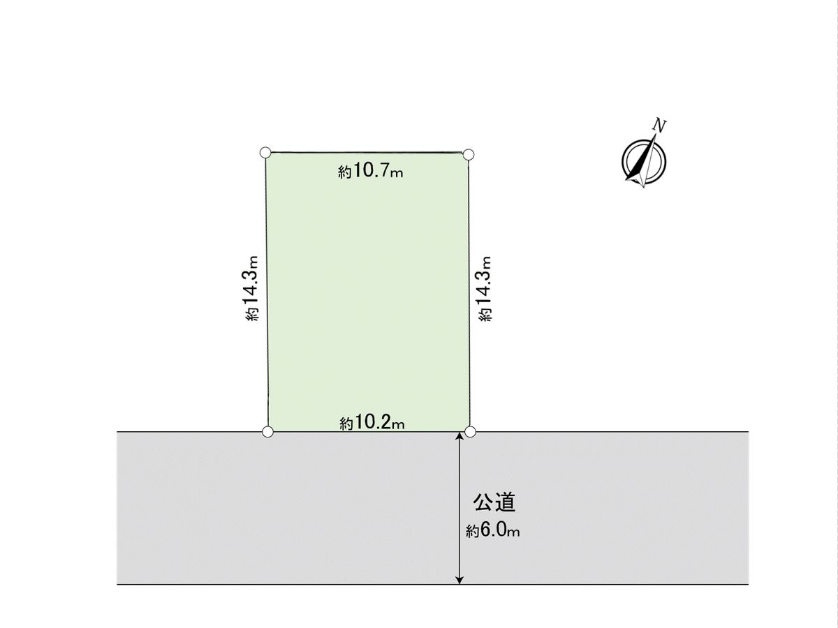 柏市柏の葉5丁目 土地 区画図 区画図