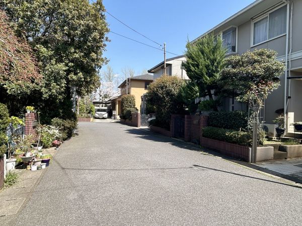 柏市柏の葉1丁目 土地 前面道路含む外観 柏市柏の葉1丁目 土地 前面道路含む外観