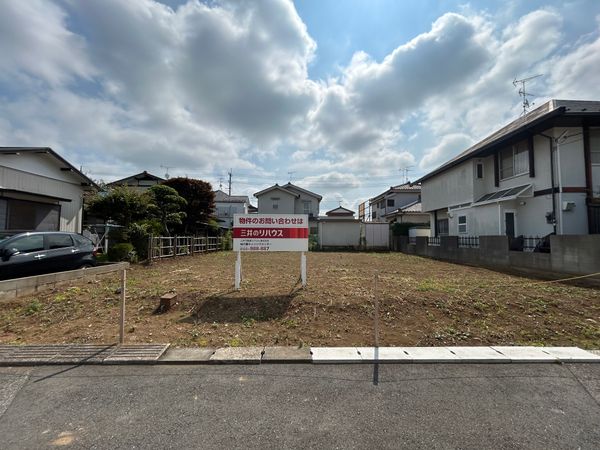 流山市江戸川台東2丁目 土地 前面道路含む外観 流山市江戸川台東2丁目 土地 前面道路含む外観