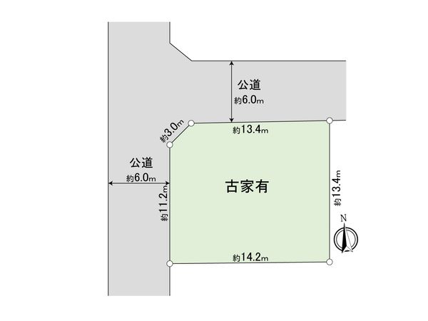 柏市大室 土地 区画図 柏市大室 土地 区画図