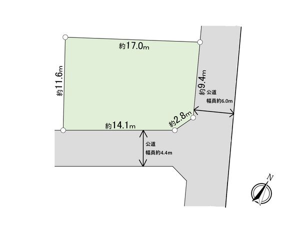 流山市駒木台 土地 区画図 流山市駒木台 土地 区画図
