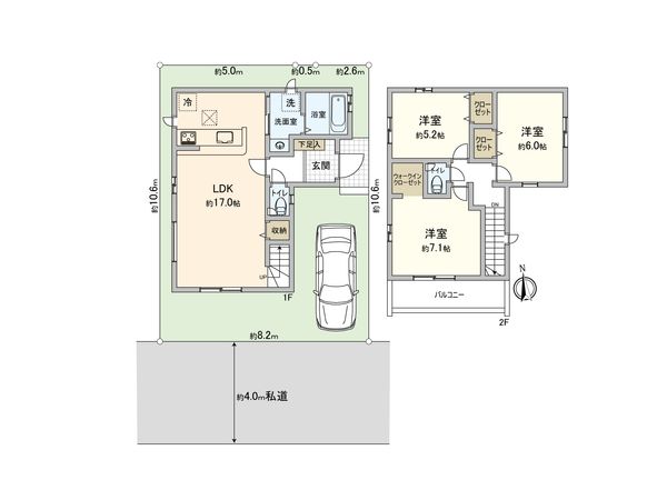 間取図(平面図)