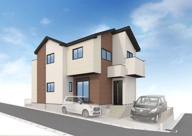 流山市松ケ丘4丁目 新築戸建 外観 流山市松ケ丘4丁目 新築戸建 外観