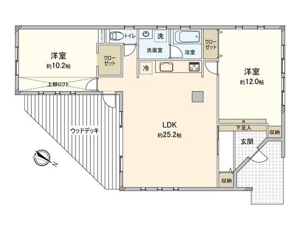 野田市みずき3丁目 戸建 間取図(平面図)