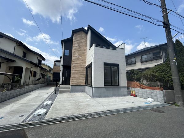 柏市松葉町6丁目 新築戸建1号棟 外観