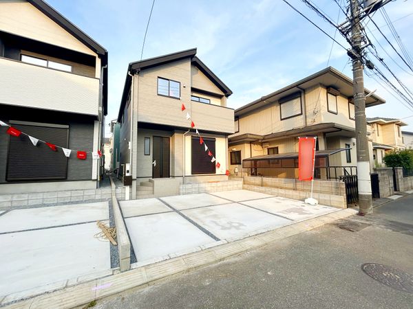 流山市江戸川台西3丁目 新築戸建2号棟 外観 流山市江戸川台西3丁目 新築戸建2号棟 外観