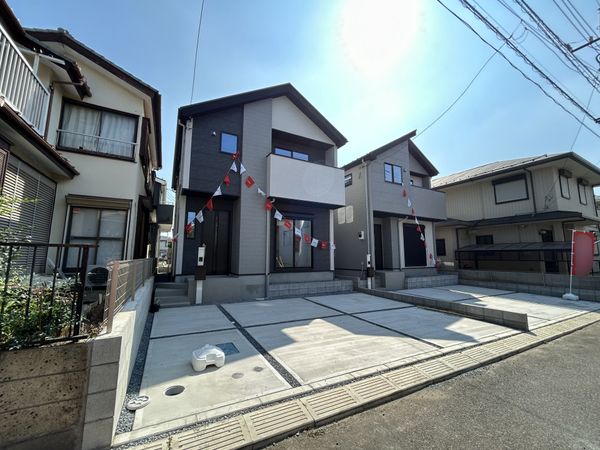 流山市江戸川台西3丁目 新築戸建1号棟 外観 流山市江戸川台西3丁目 新築戸建1号棟 外観