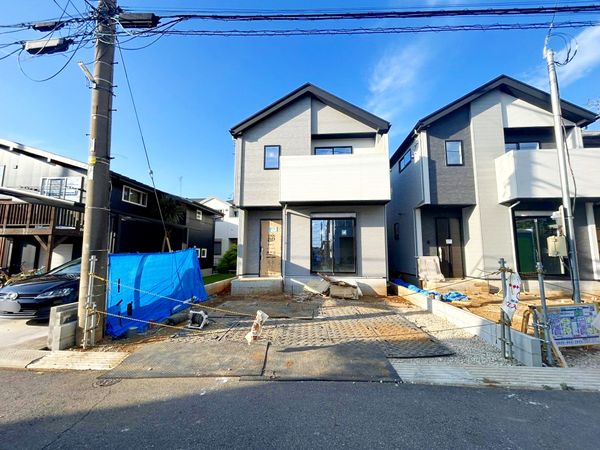 柏市花野井 新築戸建1号棟 外観