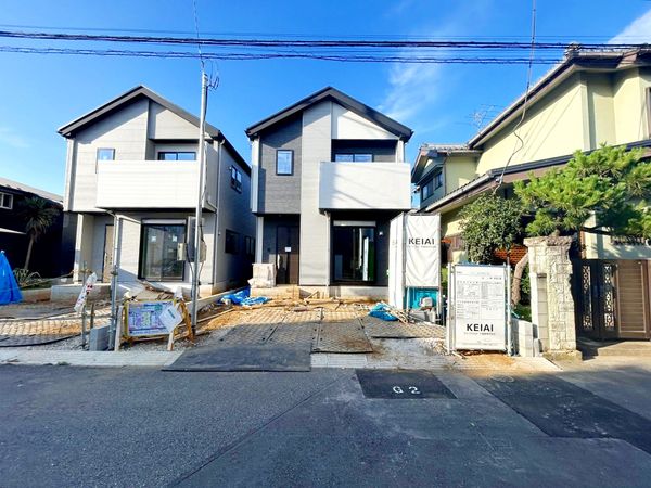 柏市花野井 新築戸建2号棟 外観
