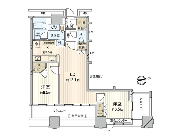間取図(平面図)