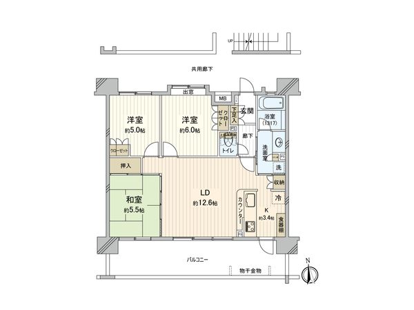 サンクレイドル新守谷ヴィバーチェ 間取図(平面図) 間取図(平面図)