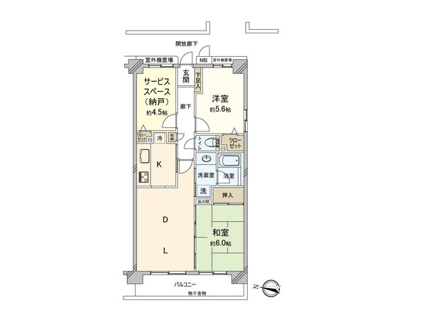 イトーピア流山 間取図(平面図) イトーピア流山 間取図(平面図)
