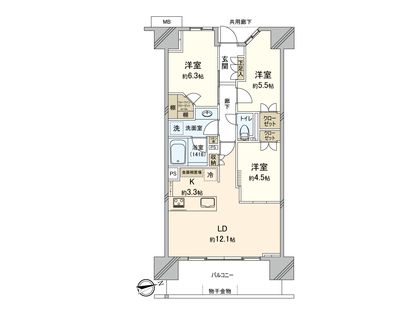 間取図(平面図)