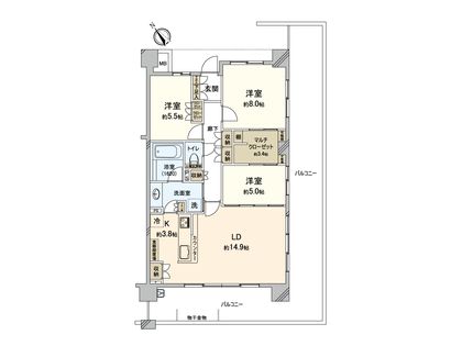 間取図(平面図)