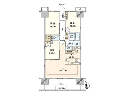 間取図(平面図)
