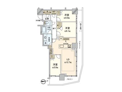 間取図(平面図)