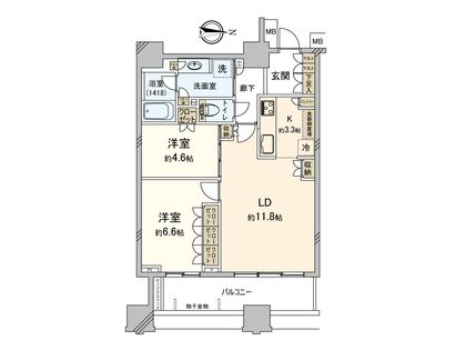間取図(平面図)