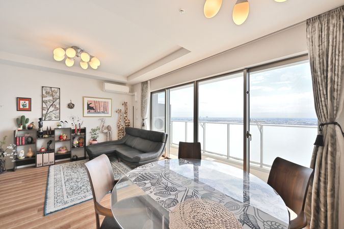 パークシティ柏の葉キャンパスサウスマークタワー リビング