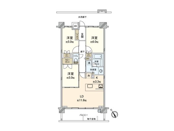 レーベン柏の葉プラチナヒルズ 間取図(平面図) レーベン柏の葉プラチナヒルズ 間取図(平面図)