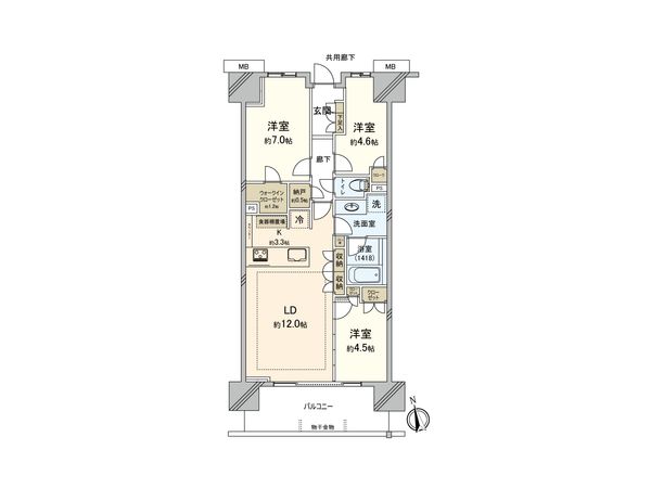 間取図(平面図)