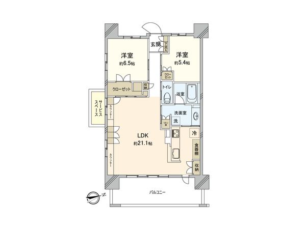 パークシティ柏の葉キャンパスサウスフロント 間取図(平面図) パークシティ柏の葉キャンパスサウスフロント 間取図(平面図)