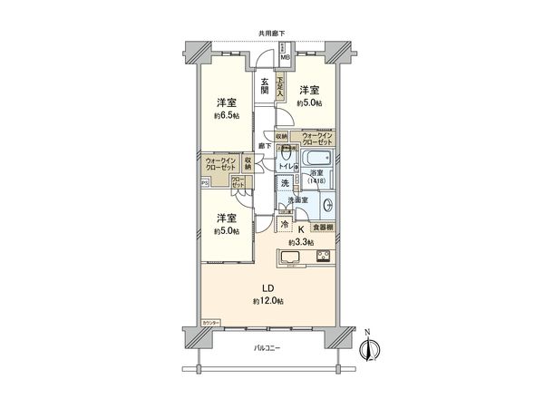 エクセレントシティ柏の葉キャンパス 間取図(平面図) エクセレントシティ柏の葉キャンパス 間取図(平面図)