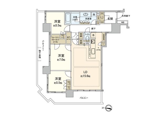 間取図(平面図)
