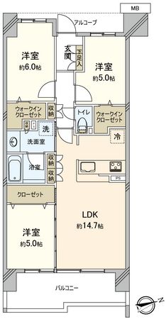 間取図(平面図)