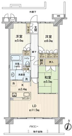 間取図(平面図)