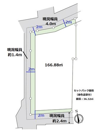 磯子区森5丁目 土地 区画図 磯子区森5丁目 土地 区画図