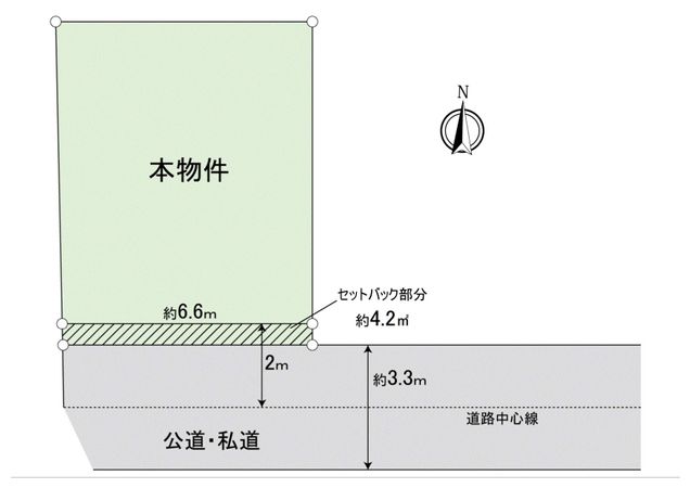 磯子区久木町 土地 区画図