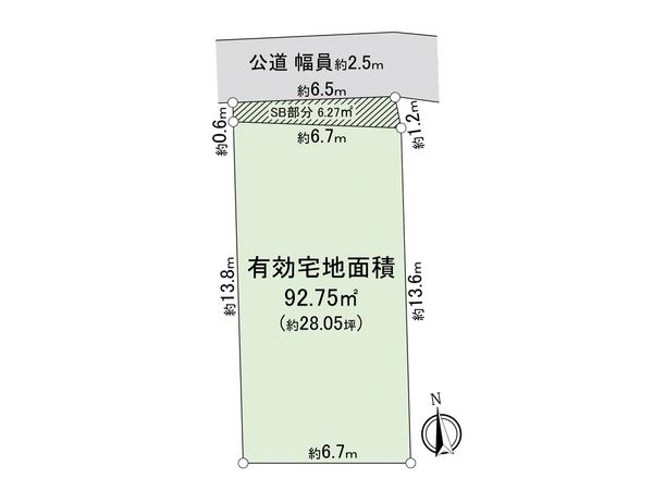 南区大岡1丁目 土地 区画図 南区大岡1丁目 土地 区画図