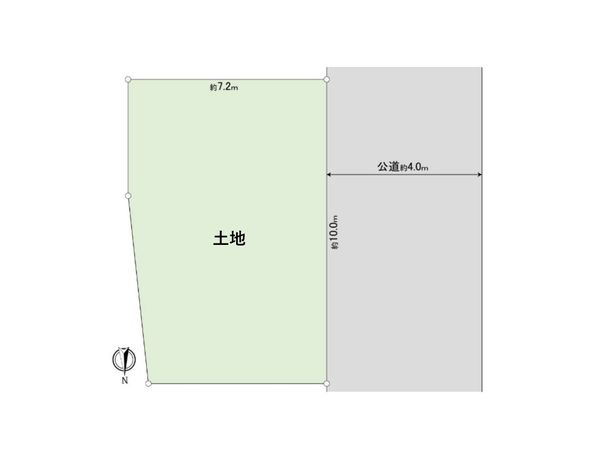 磯子区杉田3丁目 土地 区画図 区画図