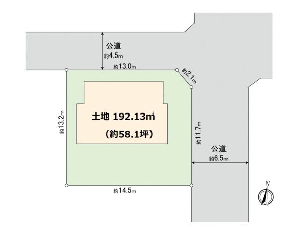 栄区上之町 土地 区画図 栄区上之町 土地 区画図