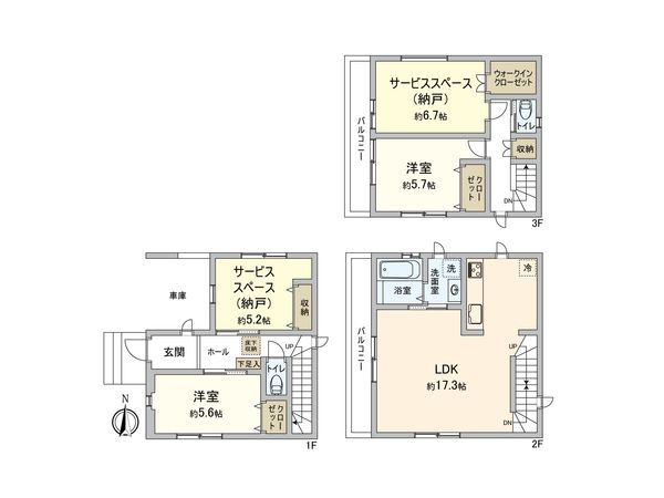 間取図(平面図)