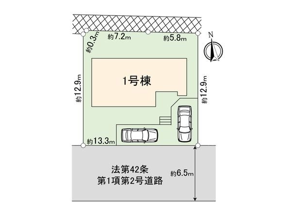 港南区芹が谷1丁目 新築戸建 区画図 港南区芹が谷1丁目 新築戸建 区画図