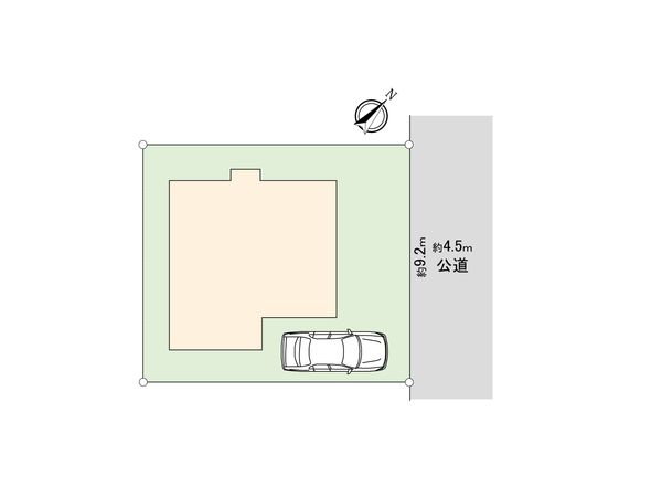 港南区芹が谷5丁目 戸建 区画図 区画図