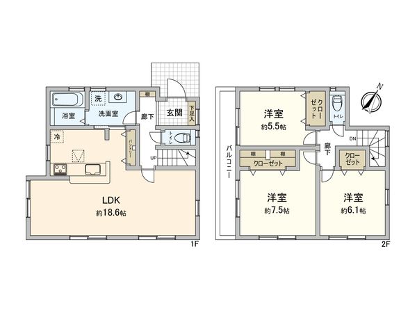 間取図(平面図)