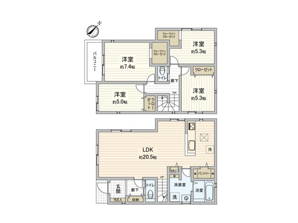 間取図(平面図)