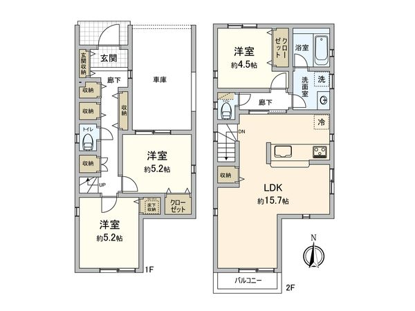 間取図(平面図)