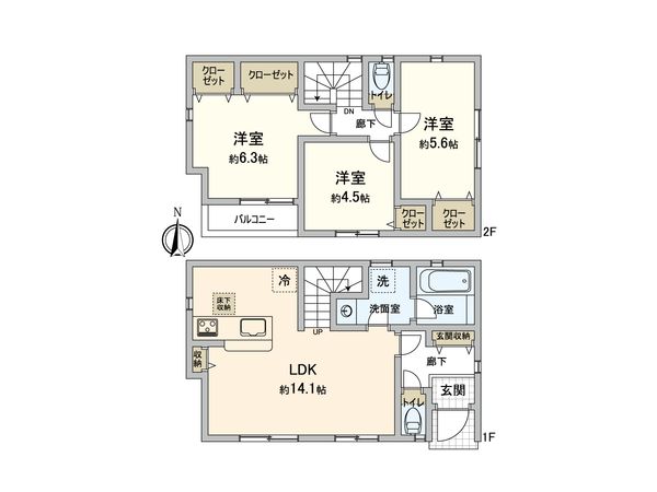 間取図(平面図)
