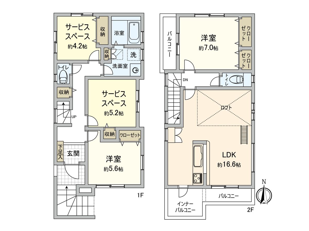 間取図(平面図)