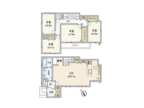 間取図(平面図)