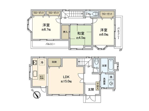 間取図(平面図)
