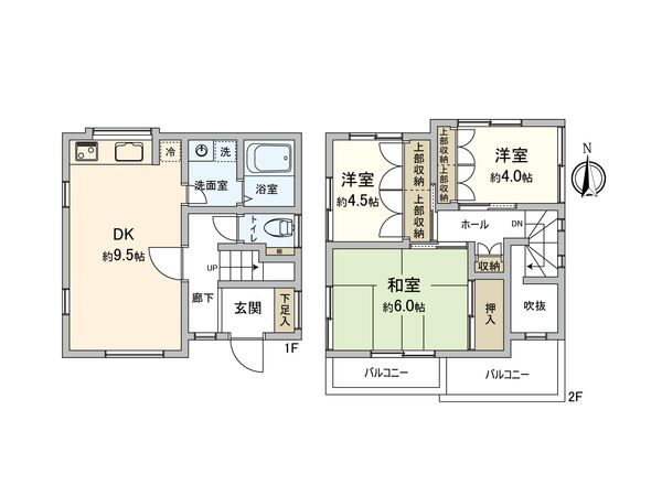 磯子区久木町 戸建 間取図(平面図) 磯子区久木町 戸建 間取図(平面図)
