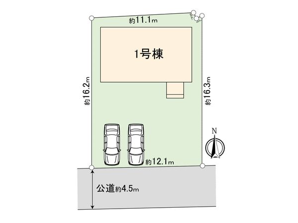 磯子区栗木1丁目 新築戸建 区画図 磯子区栗木1丁目 新築戸建 区画図