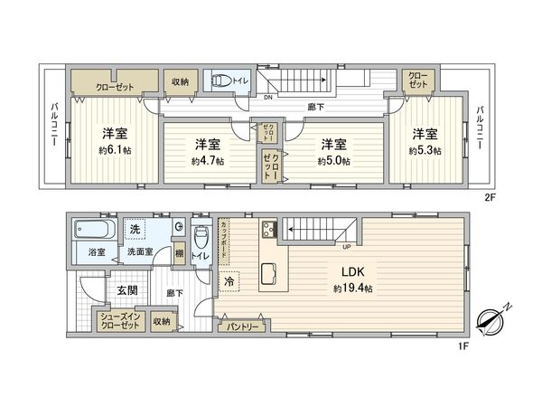間取図(平面図)