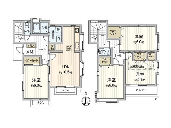 間取図(平面図)