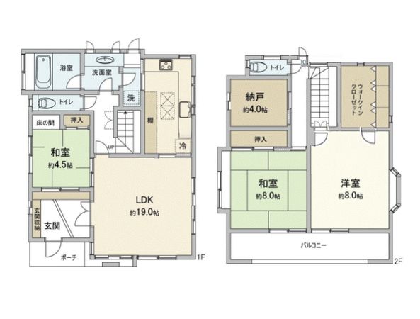 磯子区杉田2丁目 戸建 間取図(平面図)
