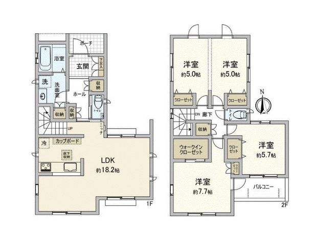 間取図(平面図)